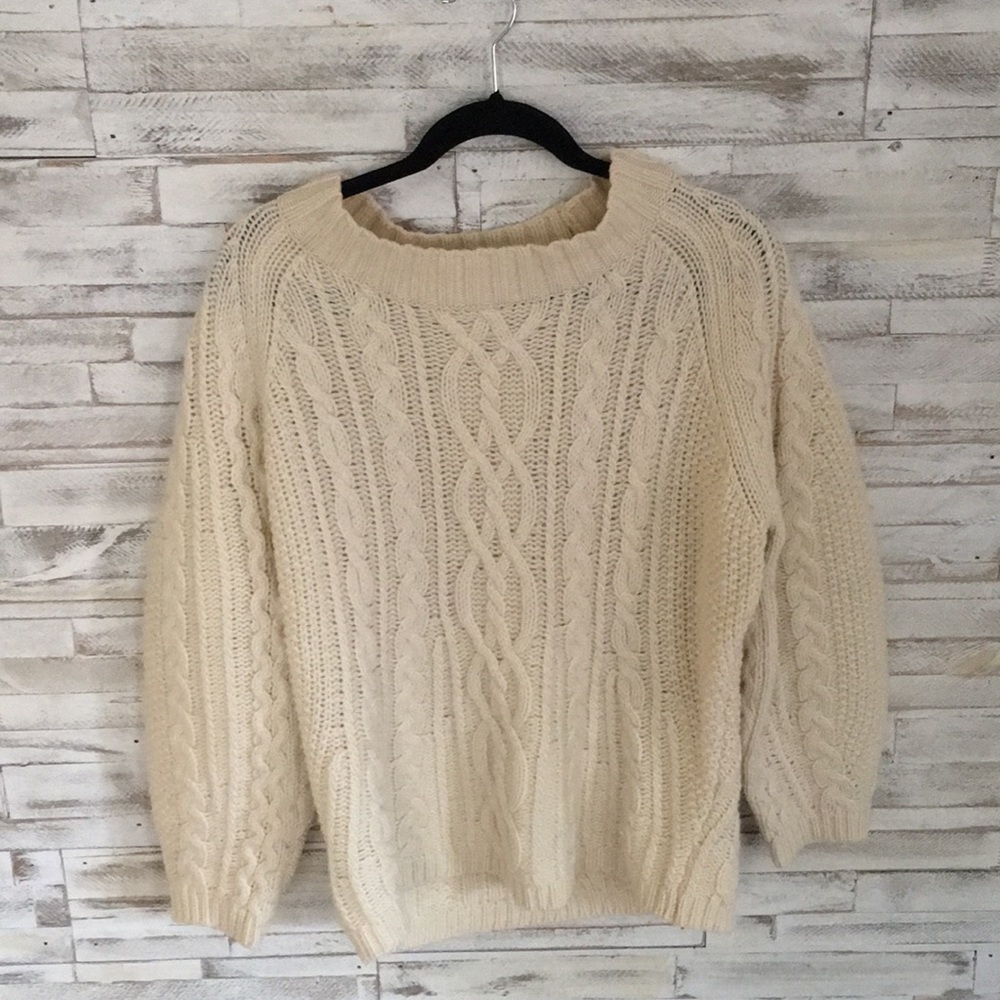 Oversized winter sweater